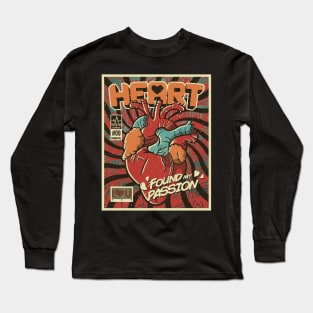 Heart Found My Passion Long Sleeve T-Shirt